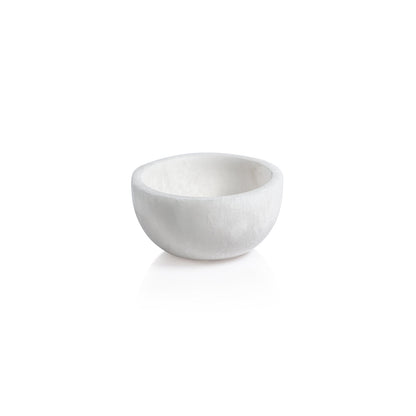 Alabaster Bowl - Bowls by Carlyle Avenue