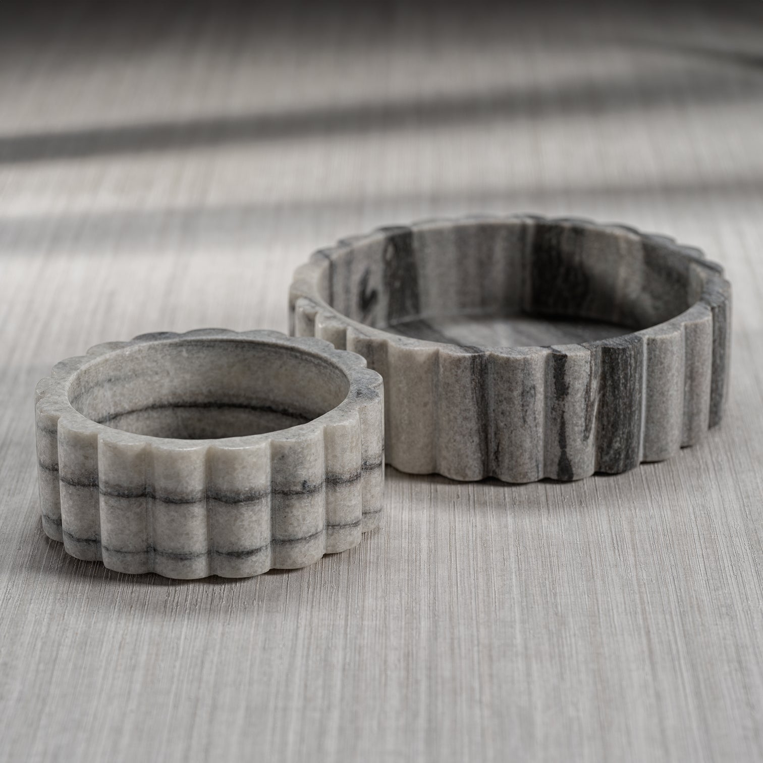 Grey Marble Condiment Bowl - Bowls by Carlyle Avenue