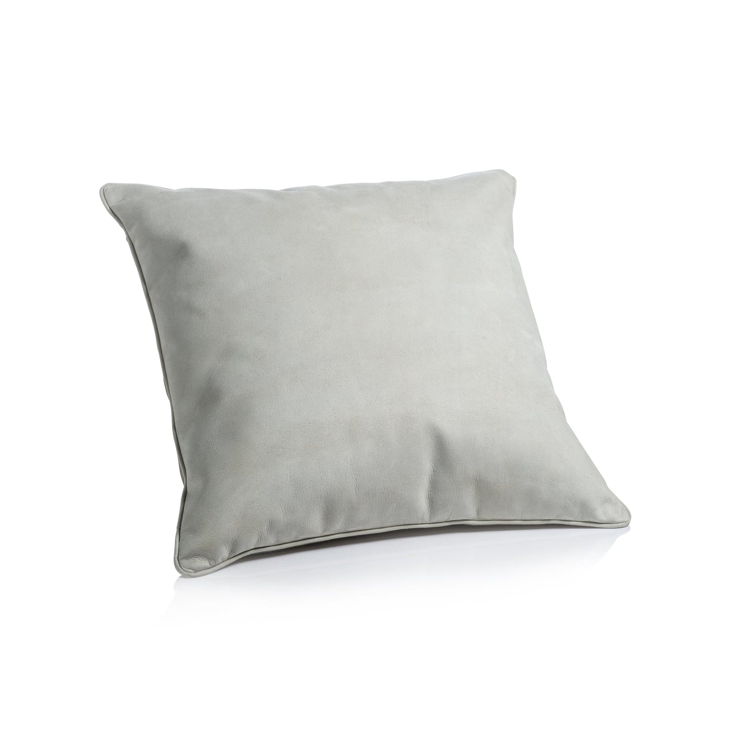 Suede Linen Blend Accent Pillow - Alabaster White