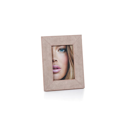 Suede Photo Frame - Amalfi Blush - Picture Frames by Carlyle Avenue
