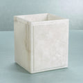 Côte d'Azur Alabaster Wastebasket - Decorative Accessories by Carlyle Avenue