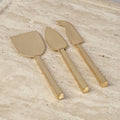 Cheese Slicer and Server Set - Gold - Cheese Knives by Carlyle Avenue