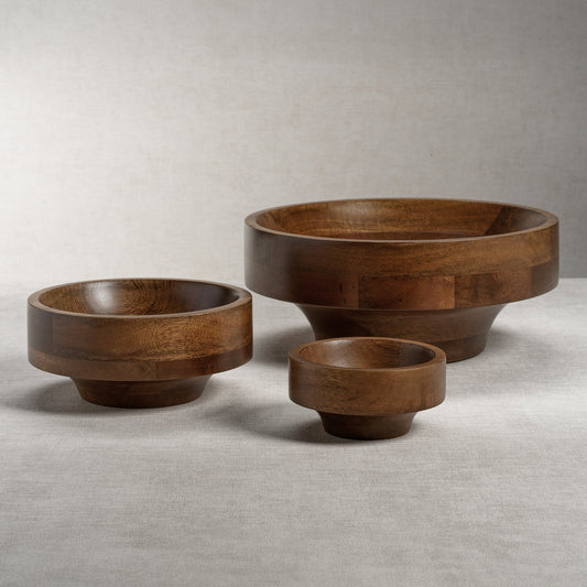 Handcrafted Mango Wood Oasis Bowl