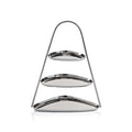 Epicurean 3-Tier Hors d'oeuvres Tray - Polished Nickel - Tray by Carlyle Avenue