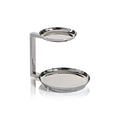 Modern 2-Tier Hors d'oeuvres Tray - Polished Nickel - Tray by Carlyle Avenue