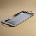 Hammered Polish Nickel Service Tray - Tray by Carlyle Avenue
