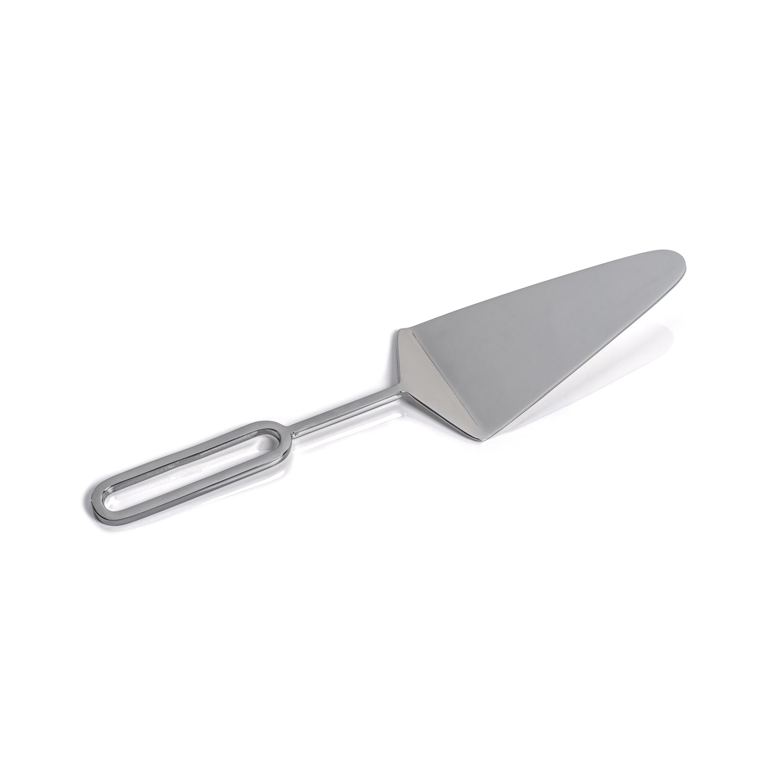 Modern Polished Nickel Pastry Server - Polished Steel - Serveware by Carlyle Avenue