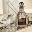 St. Moritz Hair On Hide Leather Decanter with Stopper