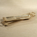 Golden Textured Aluminum Tray - Trays by Carlyle Avenue