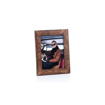 Rosso Burlwood Photo Frame - Picture Frames by Carlyle Avenue
