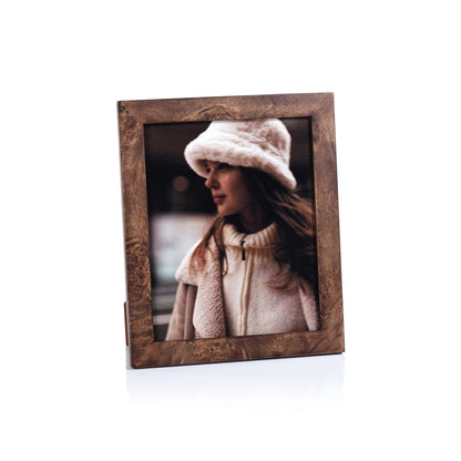 Rosso Burlwood Photo Frame - Picture Frames by Carlyle Avenue