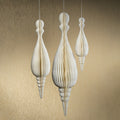 Wish Paper Elongated Droplet Pendant - Holiday Ornaments by Carlyle Avenue