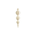Wish Paper Triple Ball Finial Pendant - Holiday Ornaments by Carlyle Avenue
