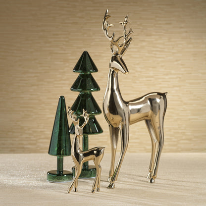 Golden Deer - Christmas Decor by Carlyle Avenue