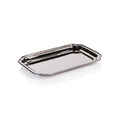 Andrea Brass Tray - Polished Nickel - Trays by Carlyle Avenue