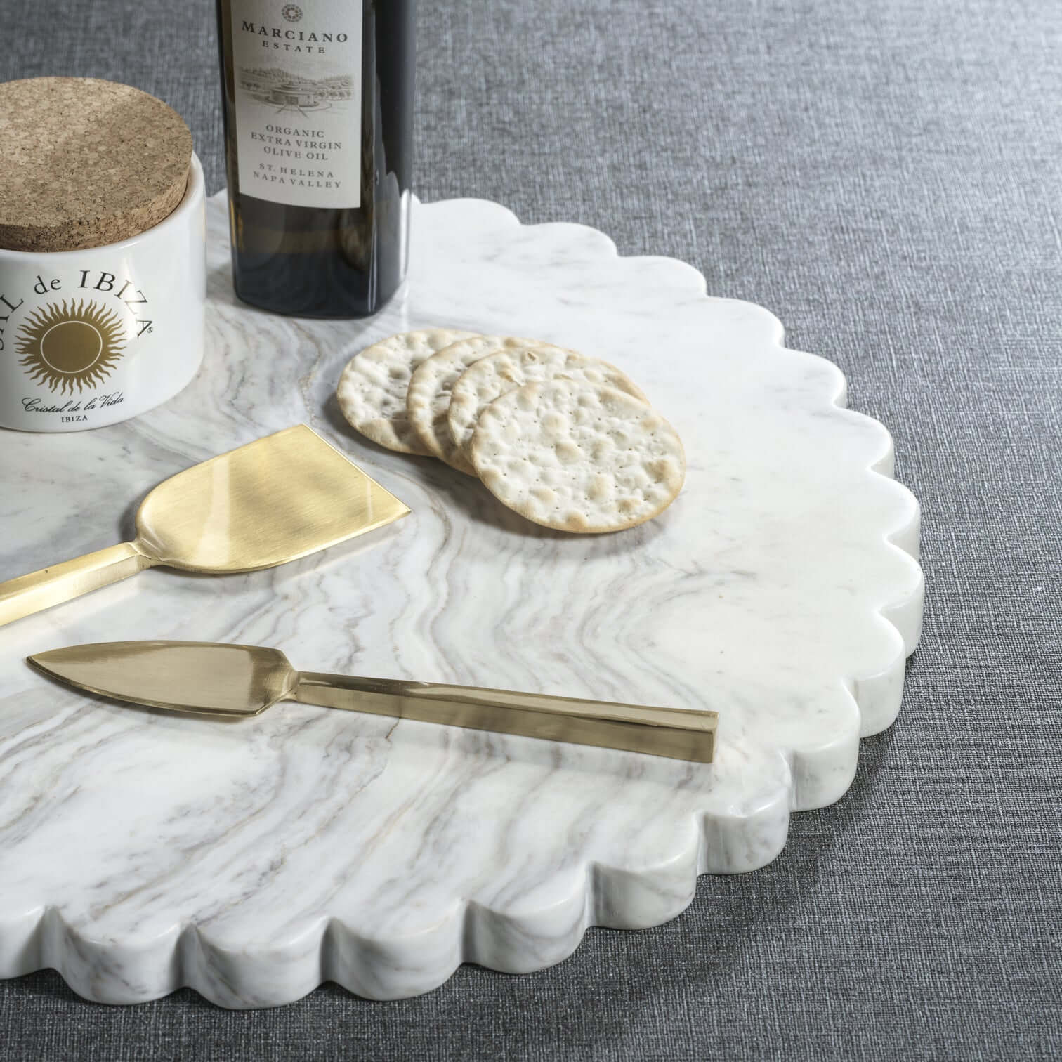 Daisy Marble All Purpose Board - Serveware by Carlyle Avenue