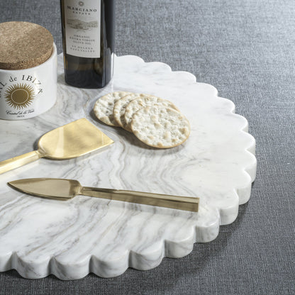Daisy Marble All Purpose Board - Serveware by Carlyle Avenue