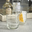 Tuscan Handmade Etched Glass Tumbler - Set of 4