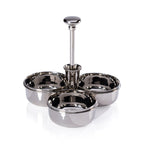 Basso Condiment Trio w/ Cocktail Pick Holder - Barware by Carlyle Avenue