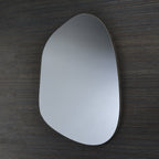 Contour Iron Wall Mirror - Dark Oak 27" - Wall Mirror by Carlyle Avenue