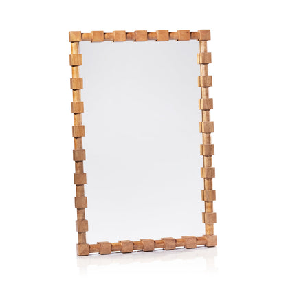 Cadier Wooden Wall Mirror - Wall Mirror by Carlyle Avenue
