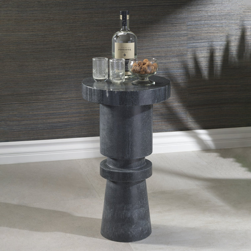 Nico Marble Cocktail Table - Midnight Black - Furniture by Carlyle Avenue