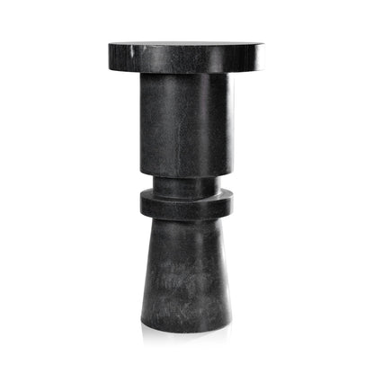Nico Marble Cocktail Table - Midnight Black
