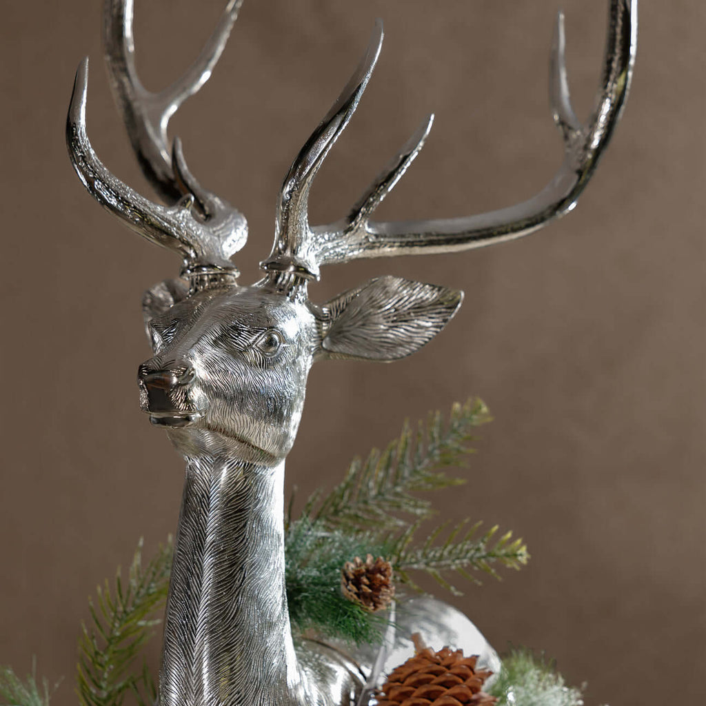 Corviglia Standing Alloy Deer - Holiday Decor by Carlyle Avenue