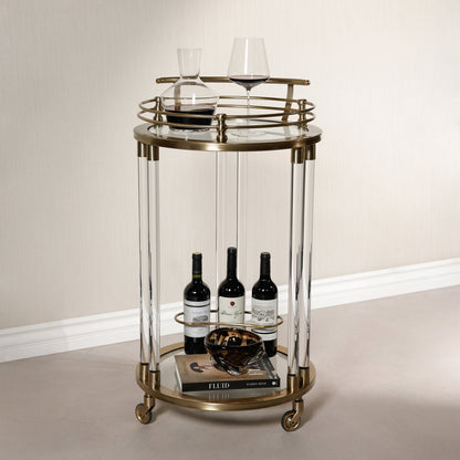 Opus Round Bar Cart / Trolley - Small