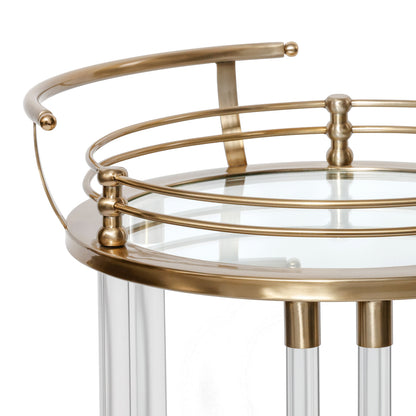 Opus Round Bar Cart / Trolley - Small