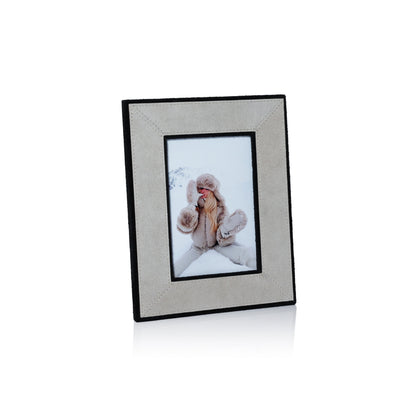 Arden Suede Leather Photo Frame - CARLYLE AVENUE