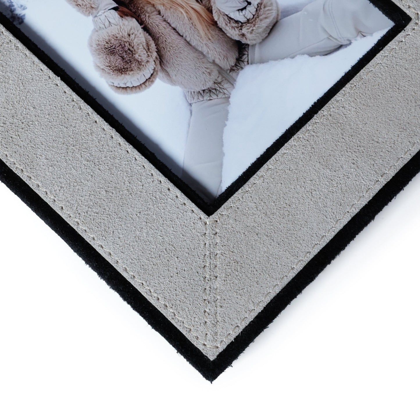 Arden Suede Leather Photo Frame