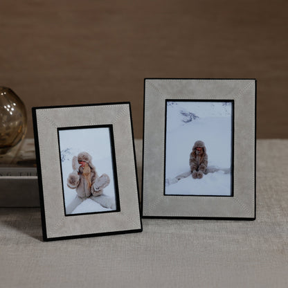 Arden Suede Leather Photo Frame - CARLYLE AVENUE