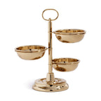 3-Tier Condiment Set - Polished Gold - PREORDER