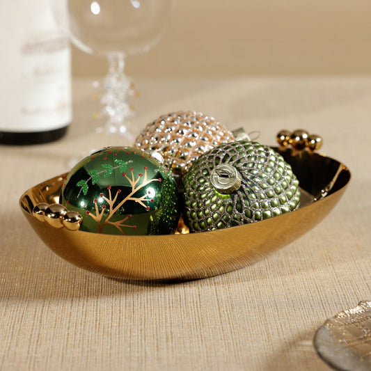 Alloy Serving Bowl - Polished Gold