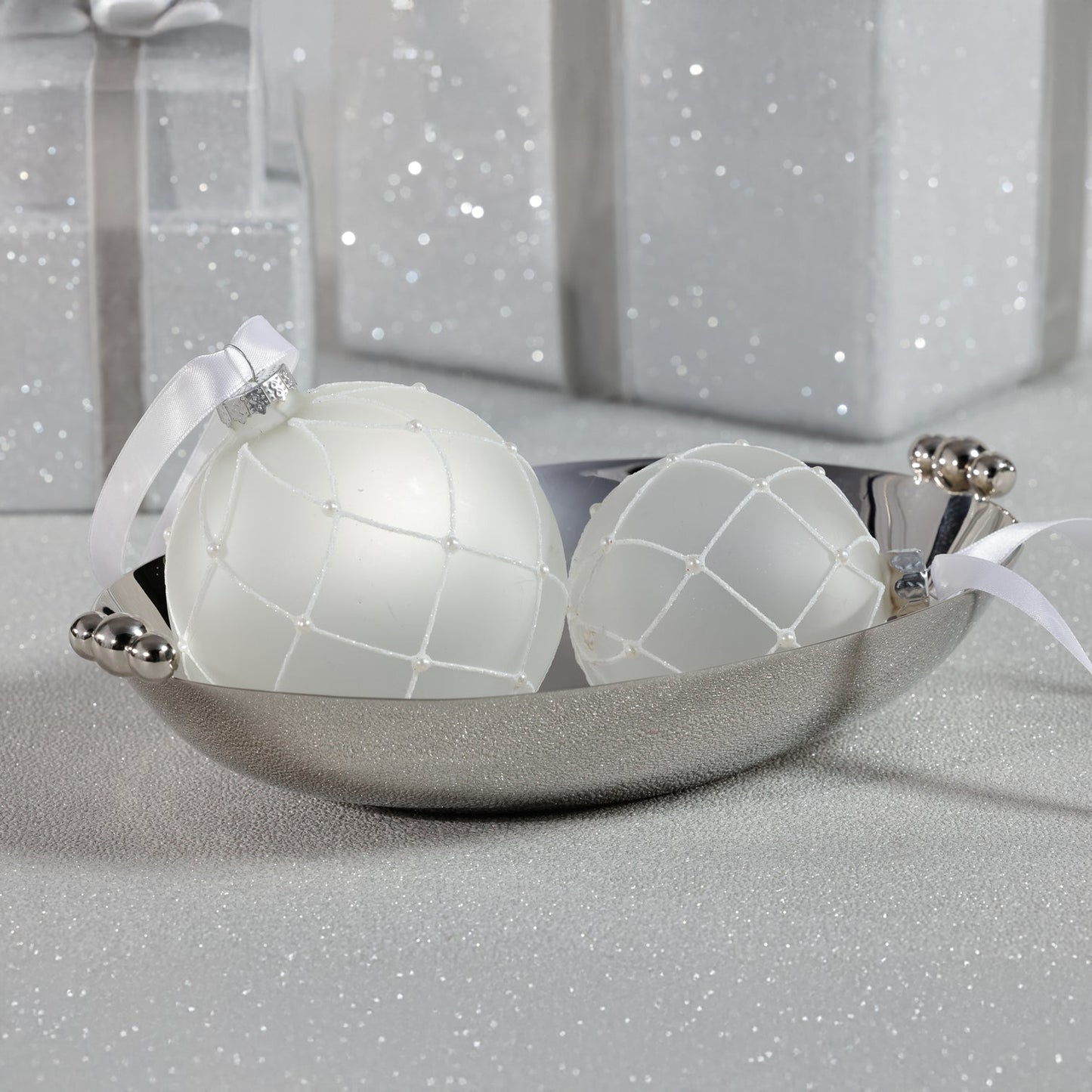 Alloy Serving Bowl - Polished Nickel