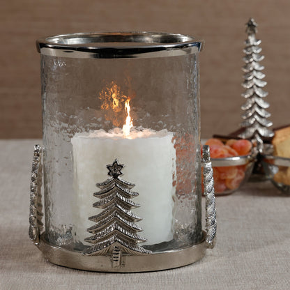 Forêt d’Hiver Glass and Metal Hurricane