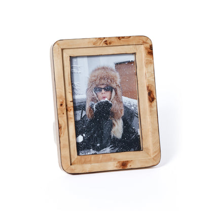 Valberg Burl Veneer Photo Frame - CARLYLE AVENUE