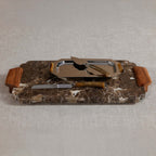 Mocha Marble Tray / Charcuterie Board - Tray by Carlyle Avenue