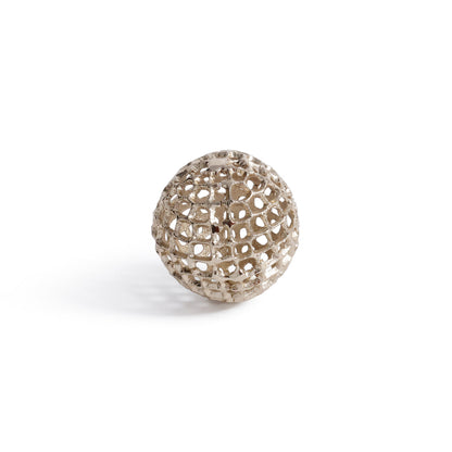 Decorative Alloy Orb - Gold - CARLYLE AVENUE