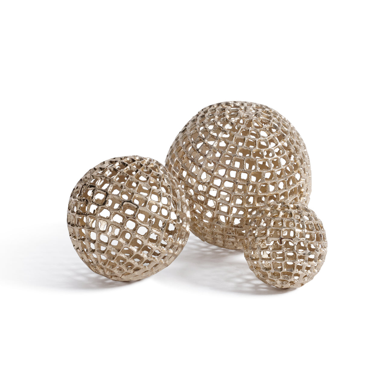 Decorative Alloy Orb - Gold