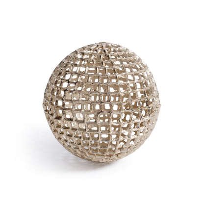 Decorative Alloy Orb - Gold - CARLYLE AVENUE