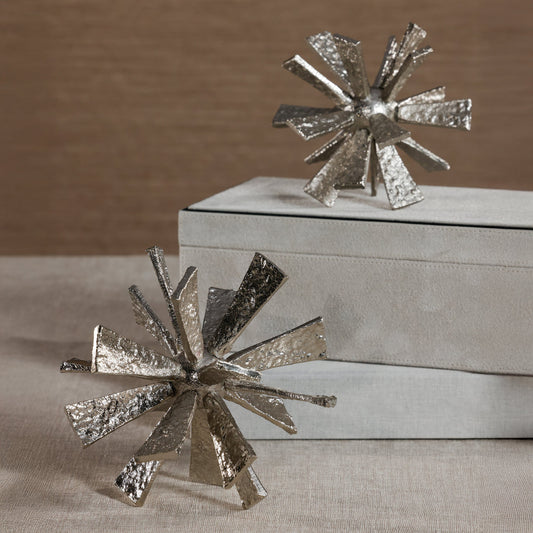 Decorative Alloy Orb - Nickel