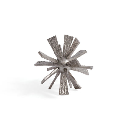 Decorative Alloy Orb - Nickel