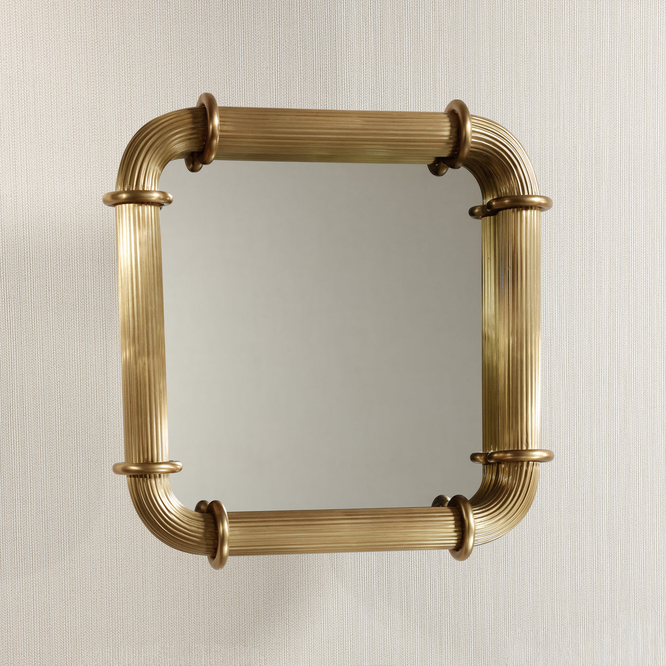 Limoges Ribbed Wall Mirror - Mirrors by Carlyle Avenue