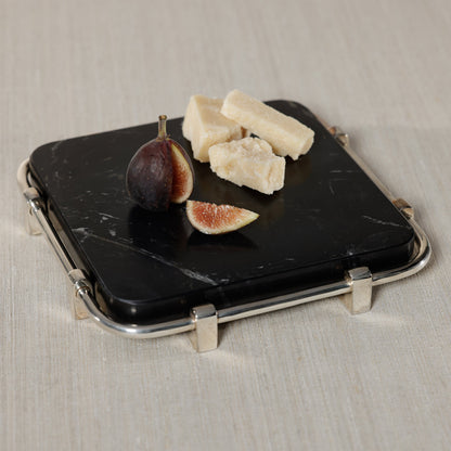 Ombra Cheese and Charcuterie Marble Serving Tray - Serveware by Carlyle Avenue