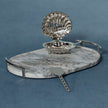 Luze Oval Marble Tray
