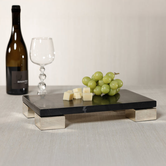 Roku Cheese and Charcuterie Marble Serving Tray