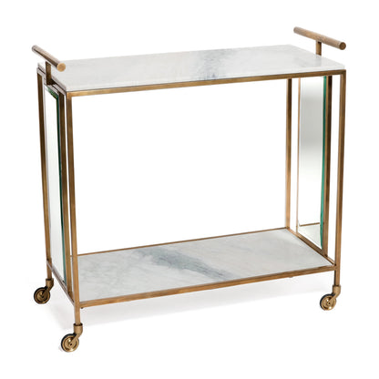 Soho Marble Bar Cart - Furniture by Carlyle Avenue