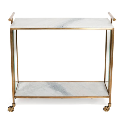 Soho Marble Bar Cart - Furniture by Carlyle Avenue